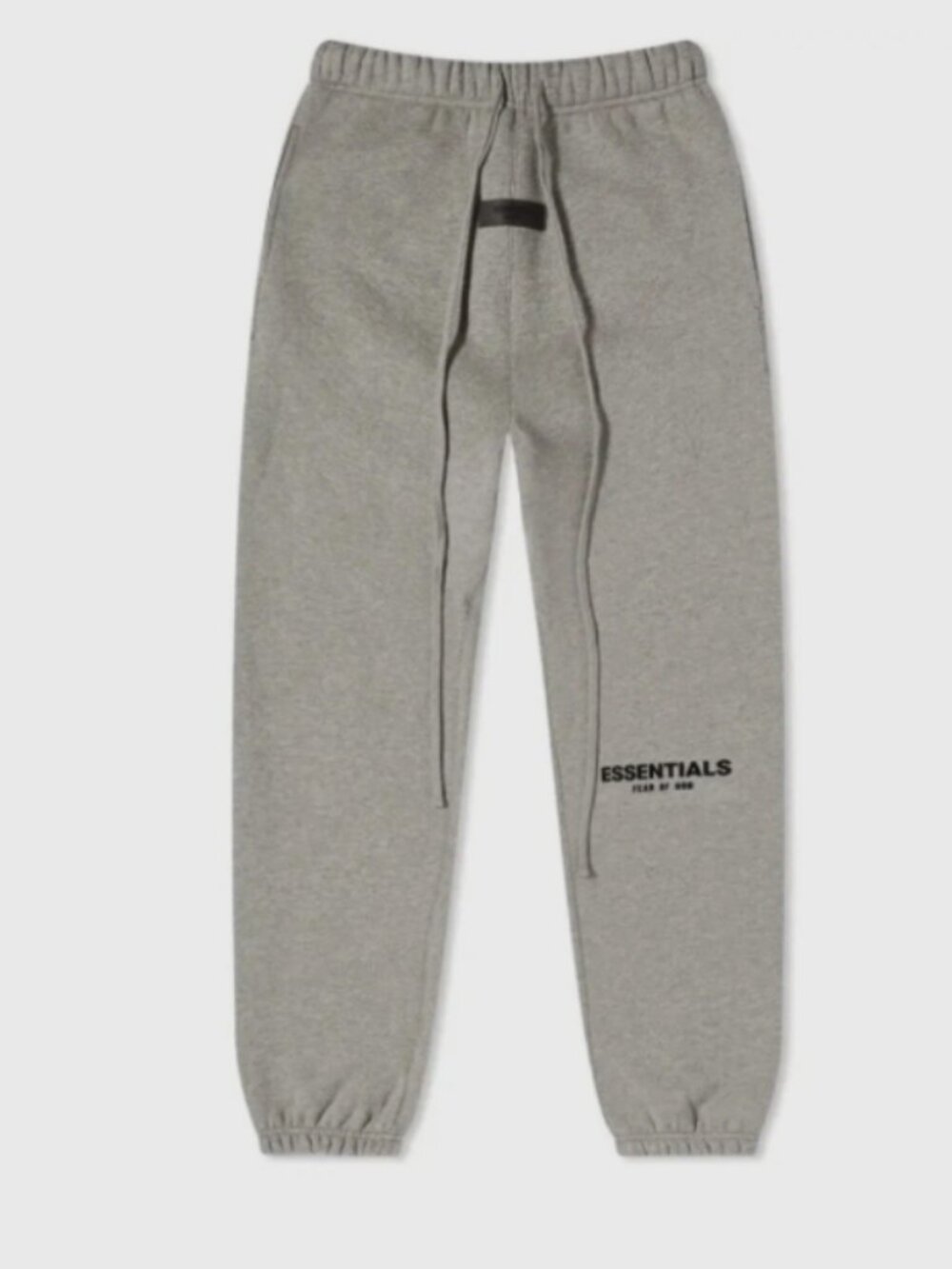 FEAR OF‎ GOD ESSENTIALS DARK OAT BLACK LOGO CUFF SWEATPANTS | Pants | NEW/NWT🔥
